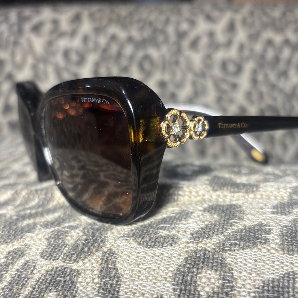 Tiffany & co vintage sunglasses tortoise shell designer sunglasses